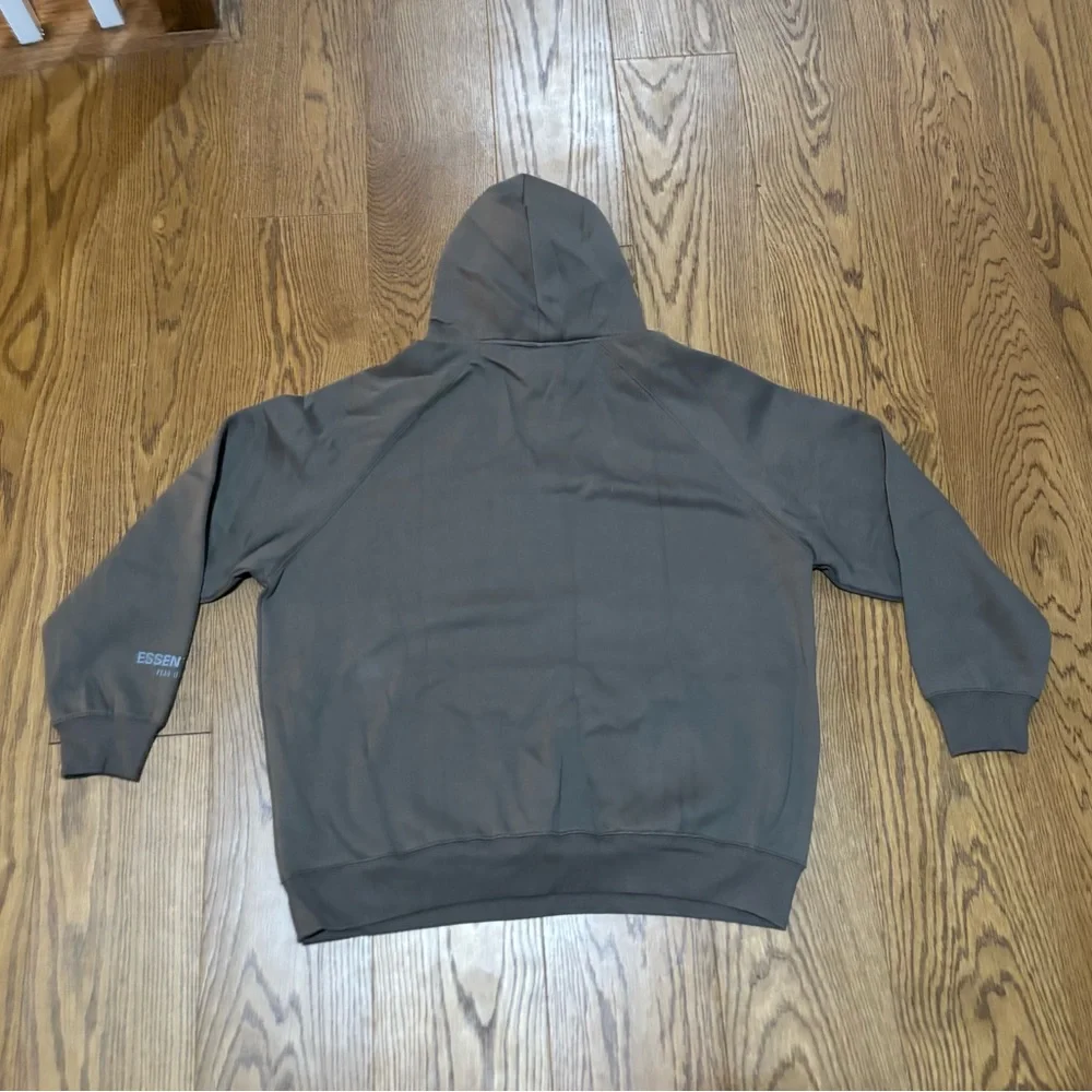 Essentials Earthy Brown Hoodie - Picture 2 of 4